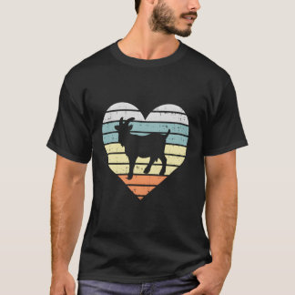 Gett Heart Retro Land Farm Farming Animal Farme T Shirt