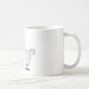 Gettecknade figurer kaffemugg