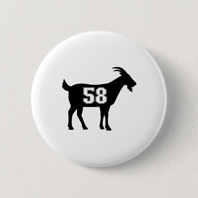 Getter 58 G.o.a.t. nummer 58 GETR Stic Knapp (Framsida)