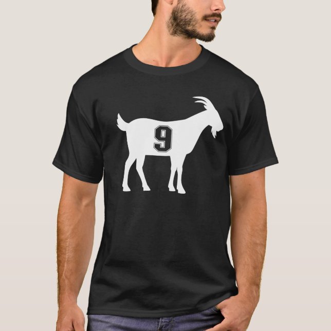 Getter 9 G.O.A.T. Number Nine Goat T Shirt (Framsida)