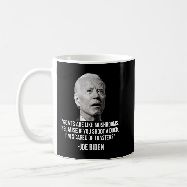 Getter är som svampar, för om man skjuter en man kaffemugg (Vänster)
