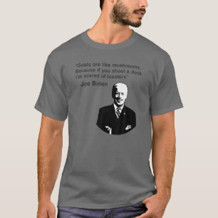 Getter är som svampar, för om man skjuter en man t shirt