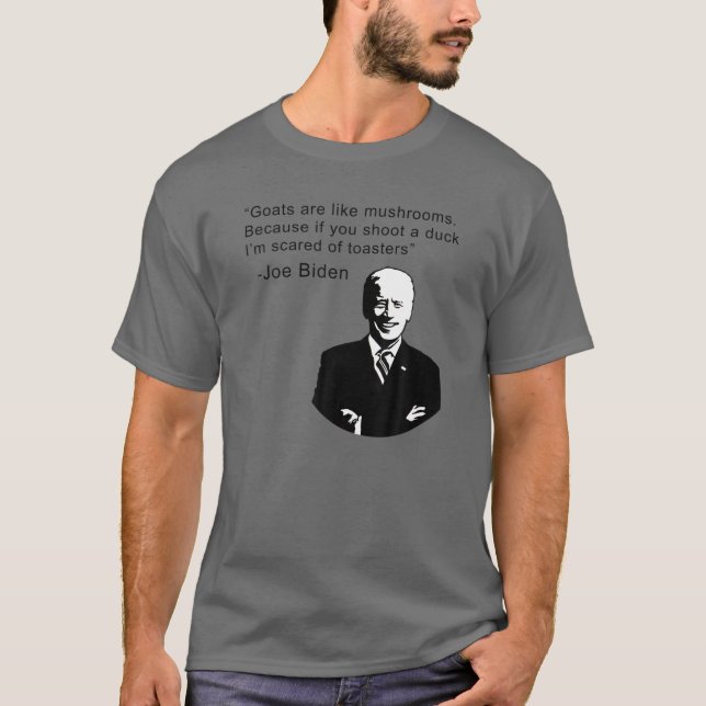 Getter är som svampar, för om man skjuter en man t shirt (Framsida)