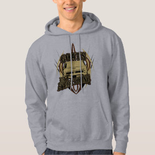 Getter äter allt sweatshirt med luva