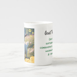 Getter/får - kinesisk zodiak benporslin mugg