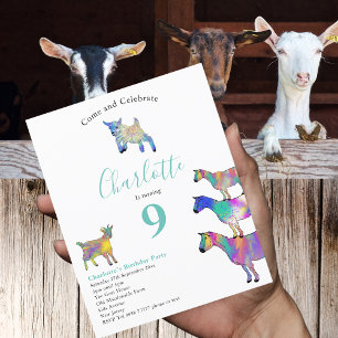Getter Farm Animal 9:e Födelsedagsfesten