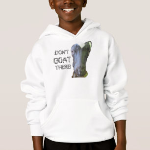 Getter "GÅ INTE DÄR" Kids Hooded Sweatshirt Tee
