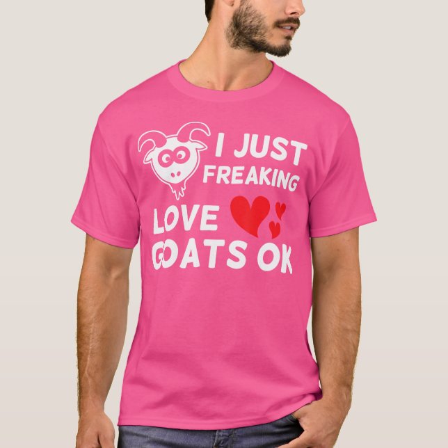 Getter jag bara fryser i Kärlek-gettköttsgården T Shirt (Framsida)