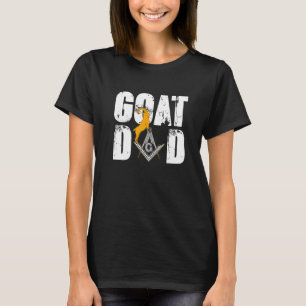 Getter Murare Pappa Get Square Emblem Masonic Fade T Shirt