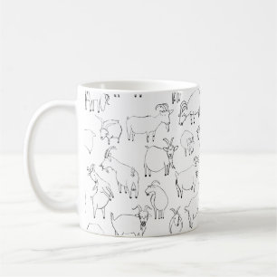Getter som leker - som är genomskinliga (välj ditt kaffemugg