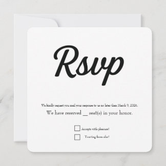 "Getting Hitched" Wedding Elopement Enclosure Card