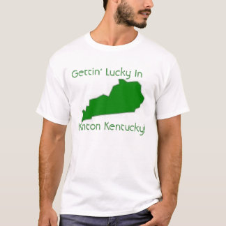 Getting som är lycklig i Kenton Kentucky Tee Shirt