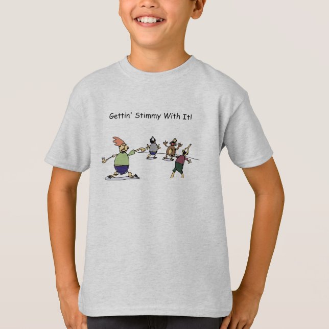 Getting Stimmy T Shirt (Framsida)