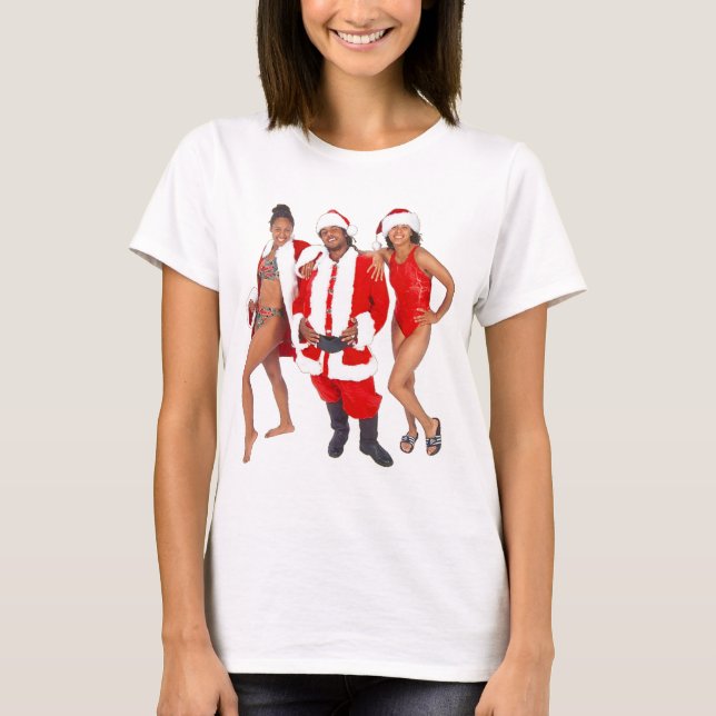 Getto Santa och hans älvor från huvan Tröja (Framsida)
