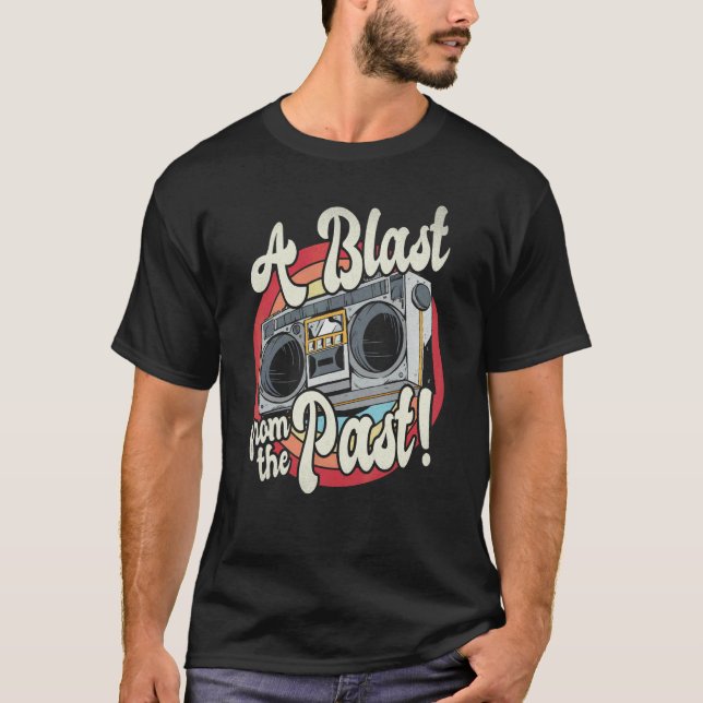 Gettoblaster En chock från det förflutna T Shirt (Framsida)