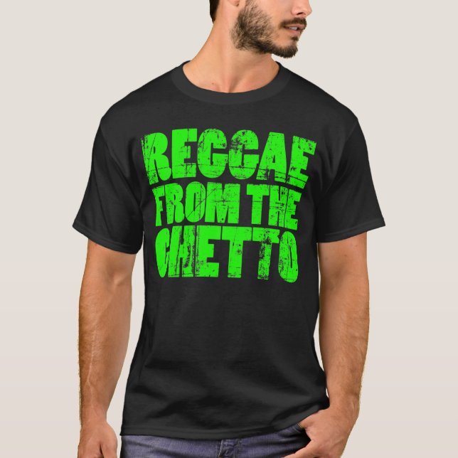GettoReggaeskjorta T Shirt (Framsida)