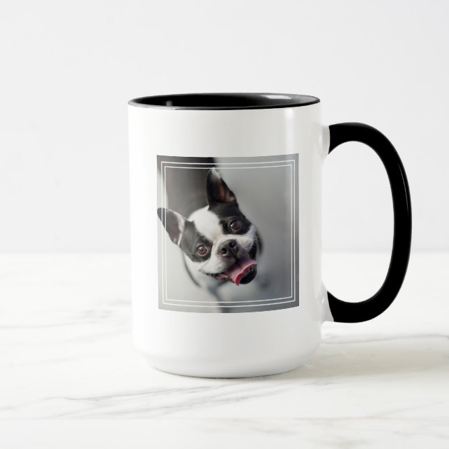 Getty avbildar | den franska bulldoggen mugg (Höger)