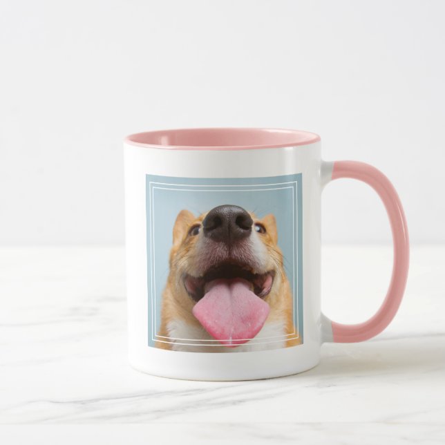 Getty avbildar | den jätteglada corgien mugg (Höger)