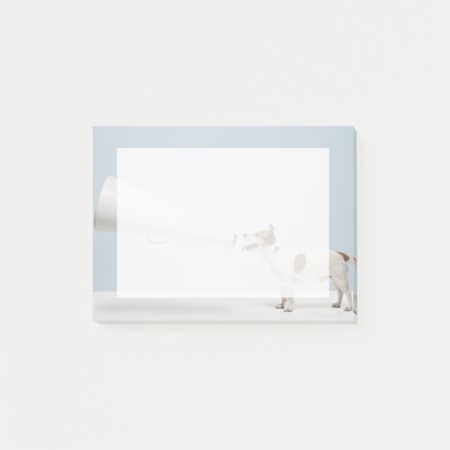 Getty avbildar | den talande hunden post-it block (Framsida)