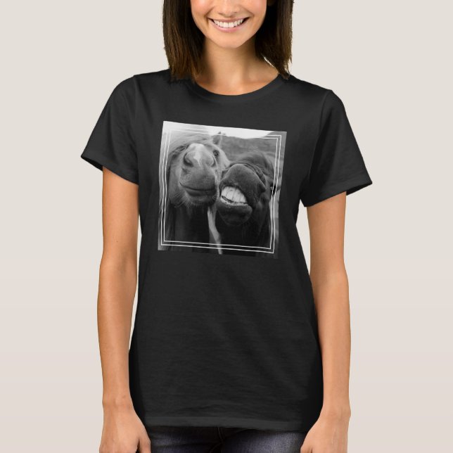 Getty avbildar | le hästar tee (Framsida)