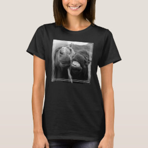 Getty avbildar le hästar tee shirt
