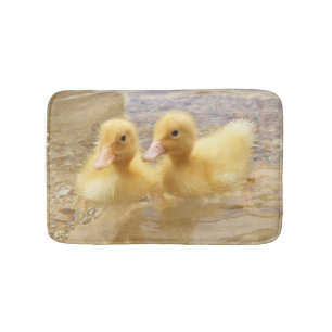 Getty avbildar luddiga gula Ducklings Badrumsmatta