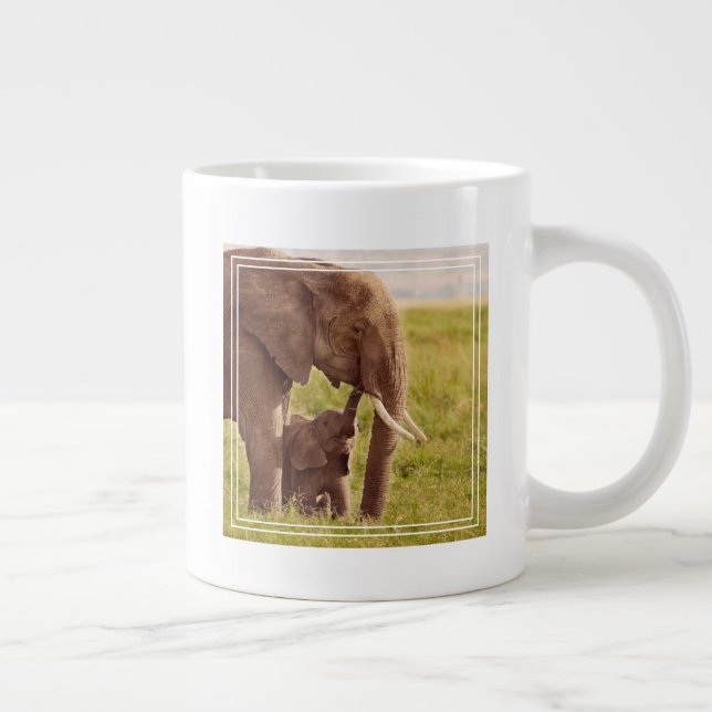 Getty Bilder| Elefant och Baby Jumbo Mugg (Höger)