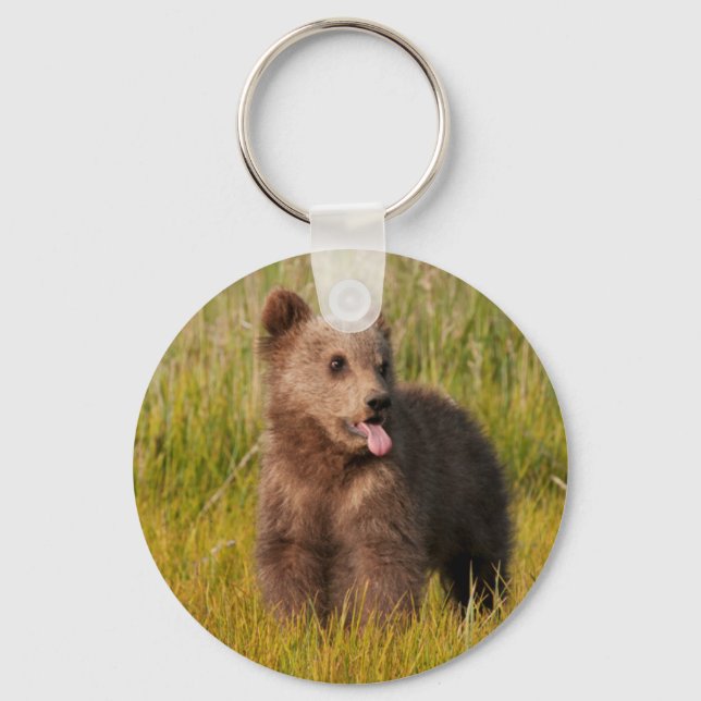 Getty Bilder | Funny Baby Bear Nyckelring (Framsida)