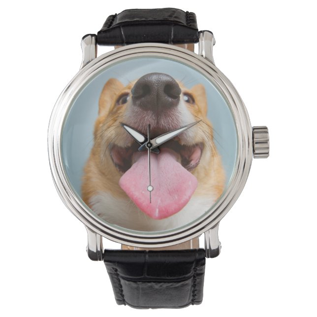 Getty Bilder | Mycket Lycklig Corgi Armbandsur (Framsida)