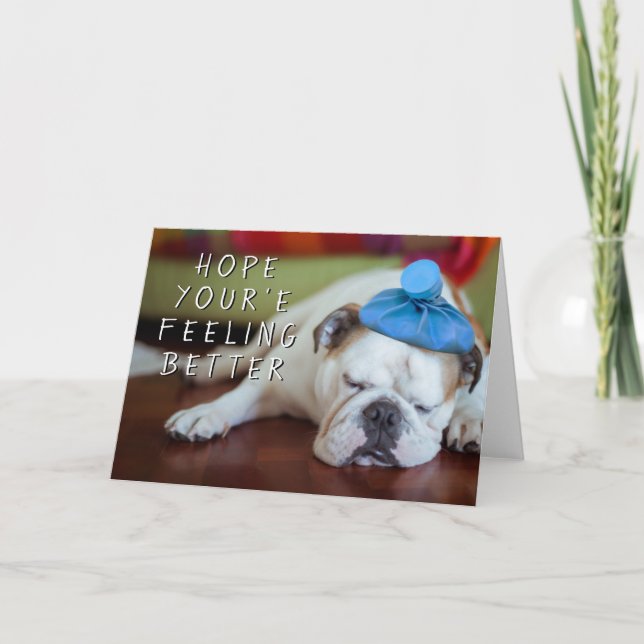Getty Bilder | Sick Young Puppy Kort (Framsida)