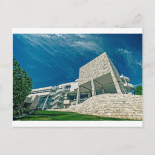 Getty Center Exhitions Pavilion Vykort