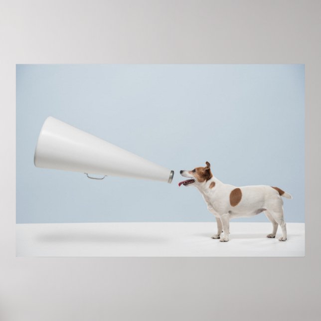 Getty Images | Speaking Dog Poster (Framsidan)
