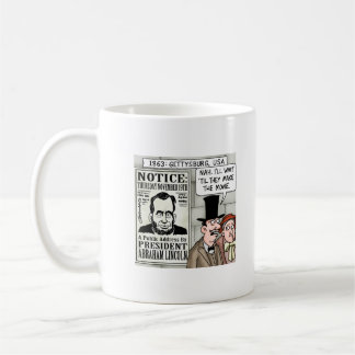 Gettysburg Adress Kaffemugg