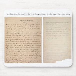 Gettysburg Adress Nicolay Copy (1863) Musmatta