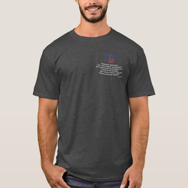 Gettysburg adress tee shirt (Framsida)