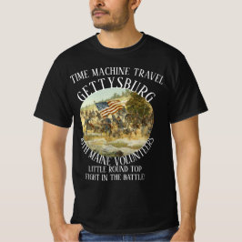 GETTYSBURG AMERIKANSKA INBORDESKRIGET 20TH MAINE V T SHIRT