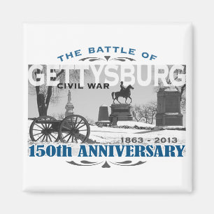Gettysburg Battle 150 Årsdag Magnet