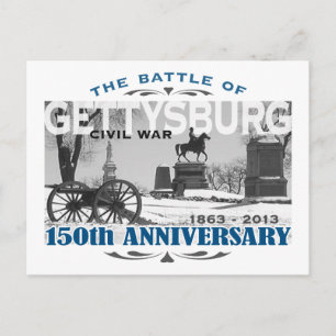 Gettysburg Battle 150-årsdagen Vykort