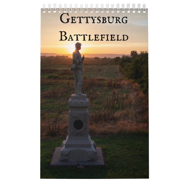 Gettysburg Battlefield Kalender (Omslag)