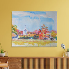 Gettysburg Battlefield Landscape / Larry Lerew Canvastryck