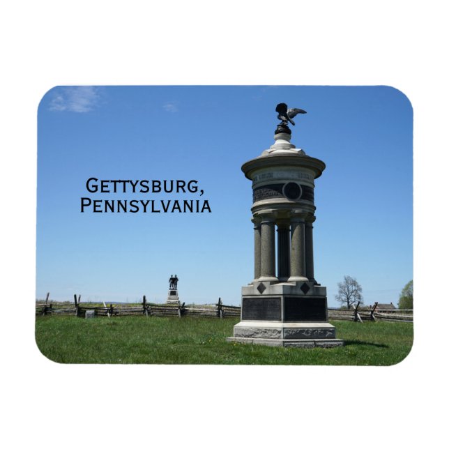 Gettysburg Battlefield Magnet (Horisontell)