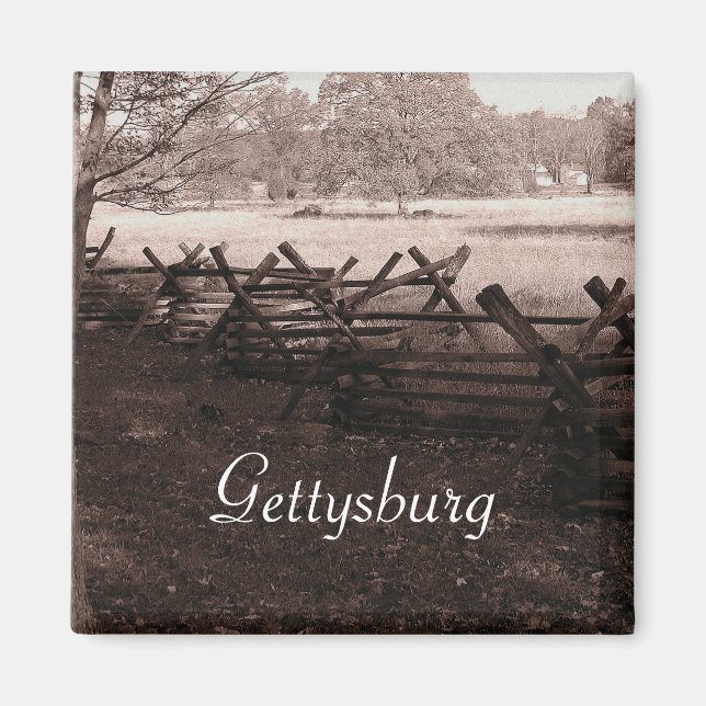 Gettysburg - Battlefield Magnet #2 (Framsidan)
