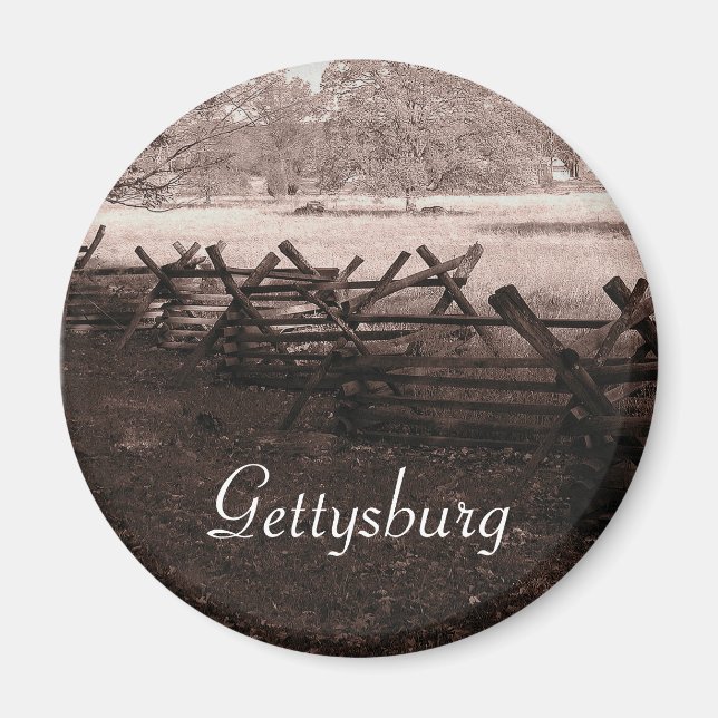 Gettysburg - Battlefield Magnet #3 (Framsidan)