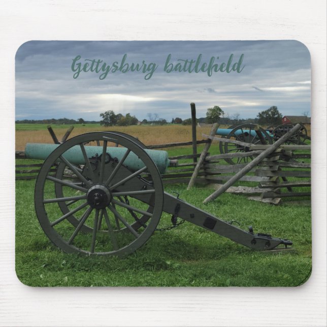 Gettysburg Battlefield mousepad Musmatta (Framsidan)