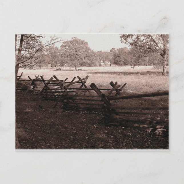 Gettysburg - Battlefield Postcard #1 Vykort (Framsida)