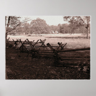 Gettysburg - Battlefield Poster #1