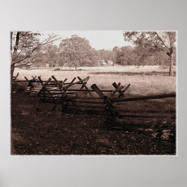 Gettysburg - Battlefield Poster #1 (Framsidan)