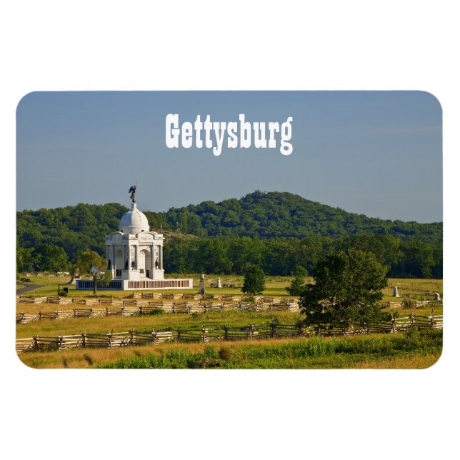 Gettysburg Battlefield Premium Magnet (Horisontell)
