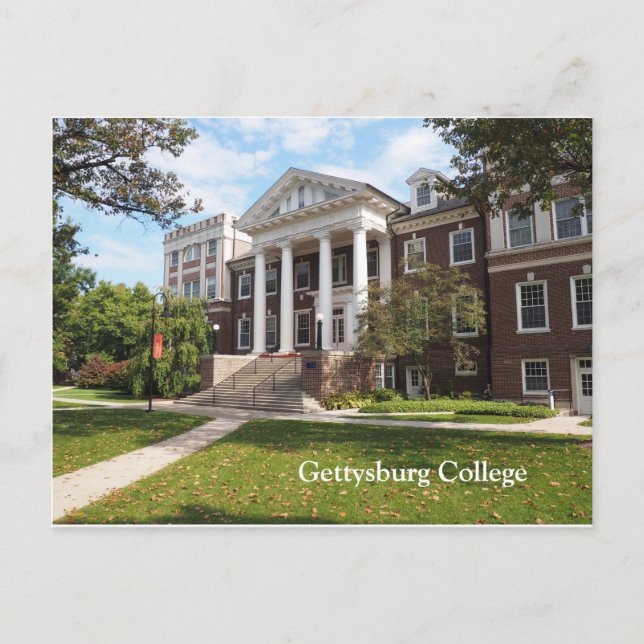 Gettysburg College Vykort (Framsida)