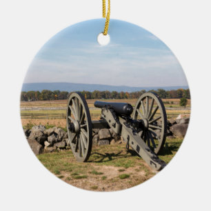 Gettysburg: En beskåda av Picketts laddning Julgransprydnad Keramik